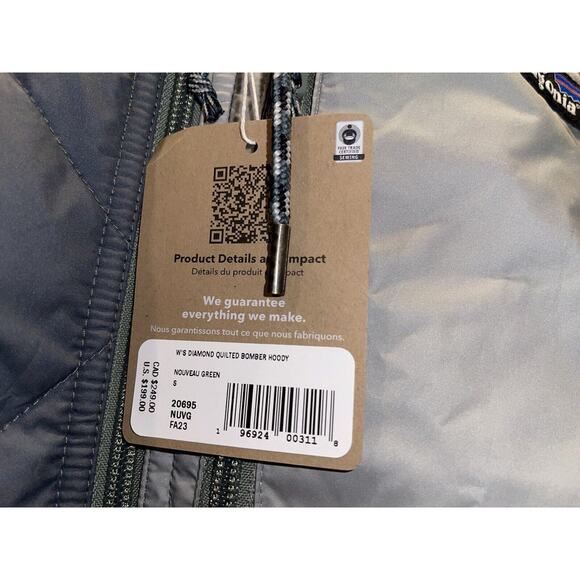 SOLD❗️wmns $200 PATAGONIA quilted jacket❗️NWT🎄🎁 - Picture 5 of 6